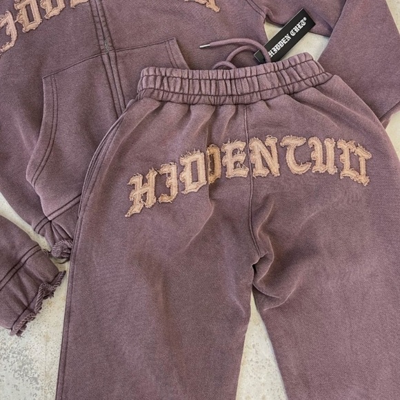 EXTREMELY RARE brinjal hidden cult hoodie tracksuit